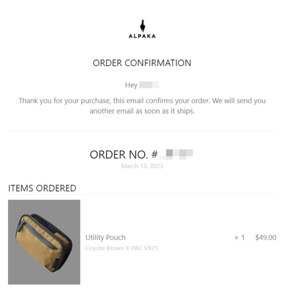 ALPAKA - Utility Pouch Coyote Brown X-PAC VX21 - Picture 11 of 11